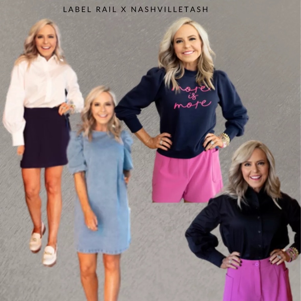 NWT • LABELRAIL X Nashville Tash • Buttoned Up Blouse • Multiple Sizes • White 🤍 - Picture 5 of 8